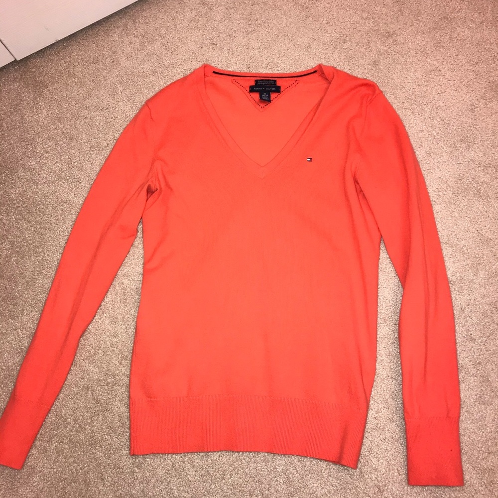 Tommy Hilfiger Women’s PimaCotton Blend V-Neck